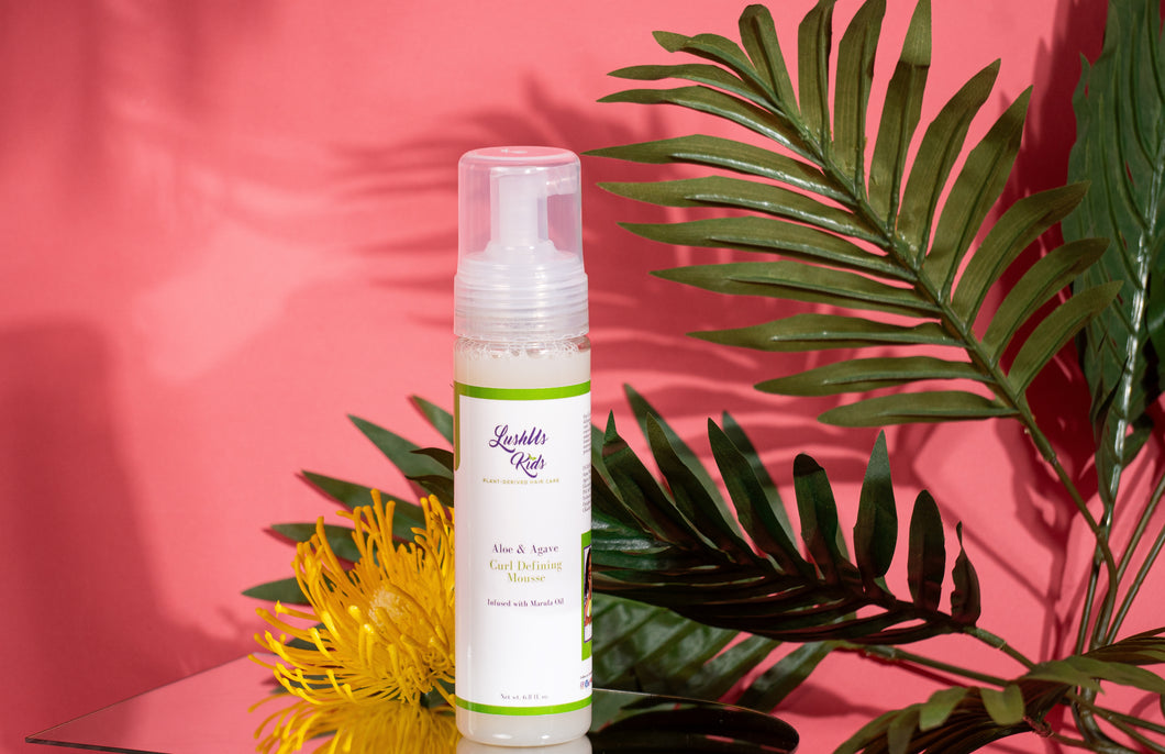 Aloe & Agave Curl Defining Mousse