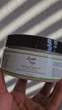 Load and play video in Gallery viewer, Sea Moss &amp; Marula Oil 2-in-1 Enhanced Curl Cream &amp; Twisting Cream
